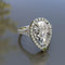 Pear Diamond Engagement Ring 4.86ct - 02US46